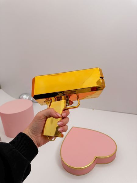 Пістолет для грошей золотий g11 фото