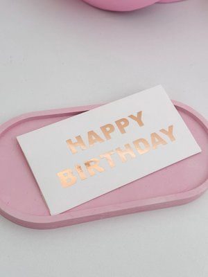 Конверт Happy Birthday стандарт pak20 фото
