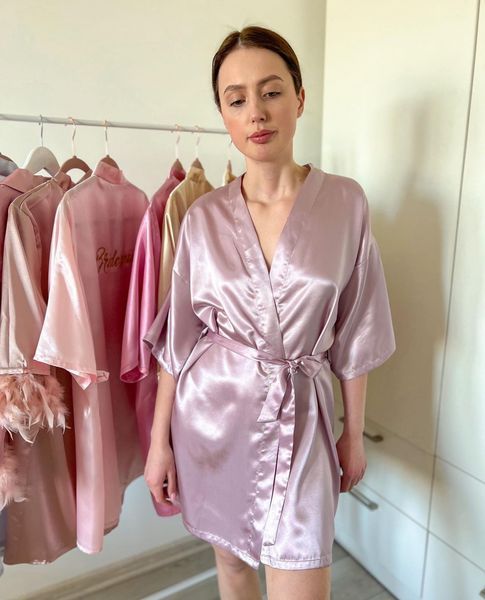 Халатик ліловий bridesmaid dre18 фото