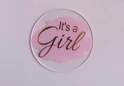 Акрилова рамка Its a girl pre34 фото