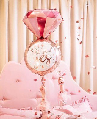 Обручка преміум she said Yes ball20 фото