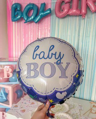 Кругла блакитна baby boy babyba42 фото